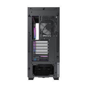 Кутия за компютър Montech SKY TWO, Mid-tower Case, TG, 4x120mm ARGB Fans, Black