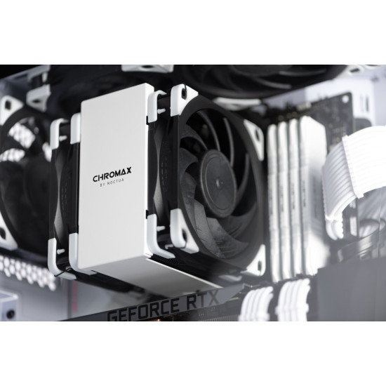 Вентилатор Noctua Fan 120mm NF-A12x25-PWM chromax.black.swap