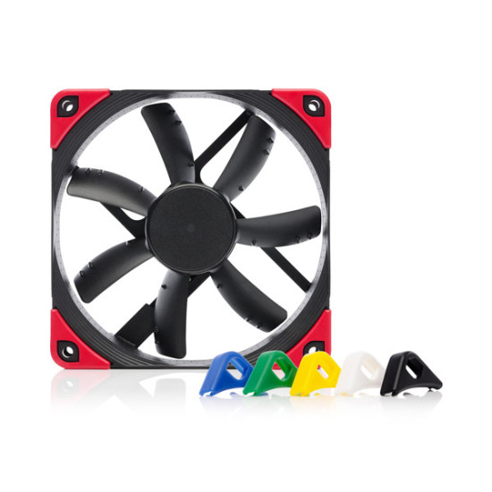 Вентилатор Noctua Fan 120mm NF-S12A PWM Chromax.black.swap