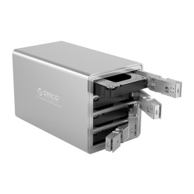 Докинг станция Orico Storage - HDD Dock - 4 BAY with RAID, Aluminium - 9548RU3