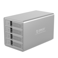 Докинг станция Orico Storage - HDD Dock - 4 BAY with RAID, Aluminium - 9548RU3