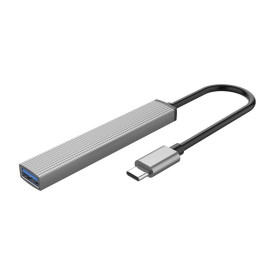 USB хъб Orico USB3.0/2.0 HUB 4 port - Type-C input - AH-13-GY
