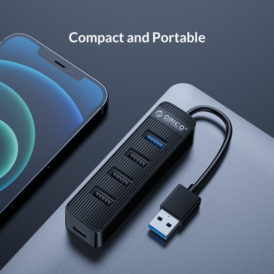USB хъб Orico USB3.0/2.0 HUB 4 ports - TWU32-4A