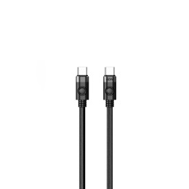 USB кабел Orico USB C-to-C PD 60W Charging 1.0m Black - CDX-60CC-BK