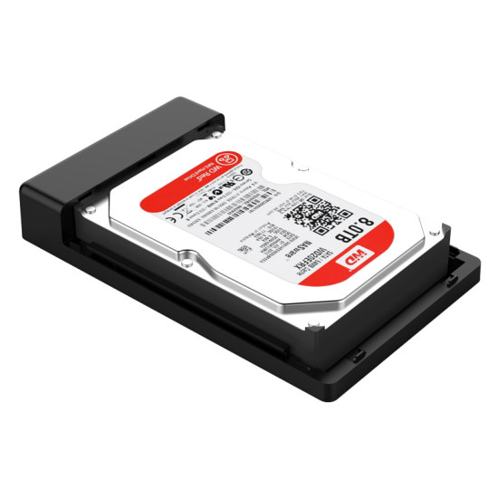 Кутия за диск Orico Storage - Case - 3.5 inch TYPE C, UASP, black - 3588C3-BK