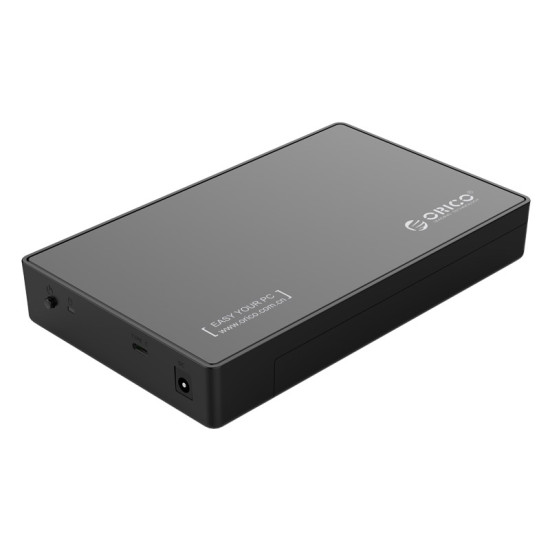 Кутия за диск Orico Storage - Case - 3.5 inch TYPE C, UASP, black - 3588C3-BK
