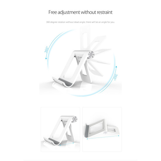 Стойка за телефон/таблет за бюро Orico Phone/Tablet Holder - PH2-BK