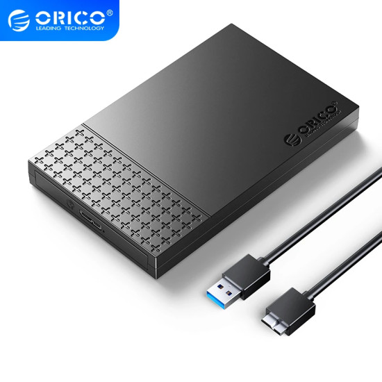 Външна кутия за диск Orico Storage - Case - 2.5 inch USB3.0 Black - 2526U3-V1-BK