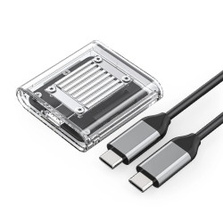 Външна кутия за диск Orico Storage - Case - M.2 2230 NVMe - TC20-M2-10G-GY-BP - 10Gbps, Gray