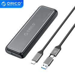 Външна кутия за диск Orico Storage - Case - M.2 NVMe/SATA M/B key - USB3.1 Type-C Gen.2 10Gbps - DDNV-C3-G2-BK-BP