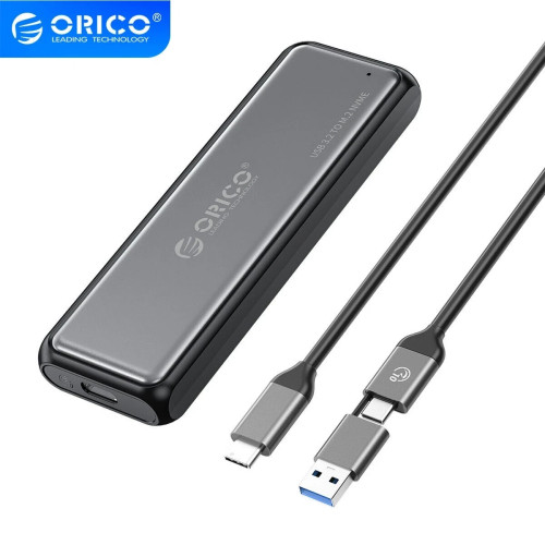 Външна кутия за диск Orico Storage - Case - M.2 NVMe/SATA M/B key - USB3.1 Type-C Gen.2 10Gbps - DDNV-C3-G2-BK-BP