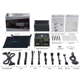 Захранване Seasonic PSU 500W Fanless - PRIME FANLESS PX-500 - SSR-500PL