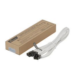 Модулен кабел Seasonic Modding Cable 600W White - PCIe 5.0 12VHPWR - SS-2X8P-12VHPWR-600