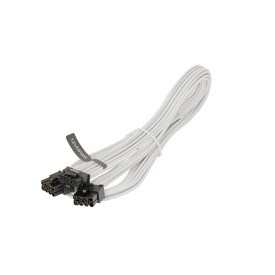 Модулен кабел Seasonic Modding Cable 600W White - PCIe 5.0 12VHPWR - SS-2X8P-12VHPWR-600