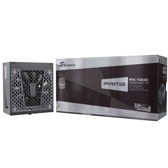 Захранване Seasonic PRIME PX-1300, 1300W, Platinum, Full Modular, SSR-1300PD