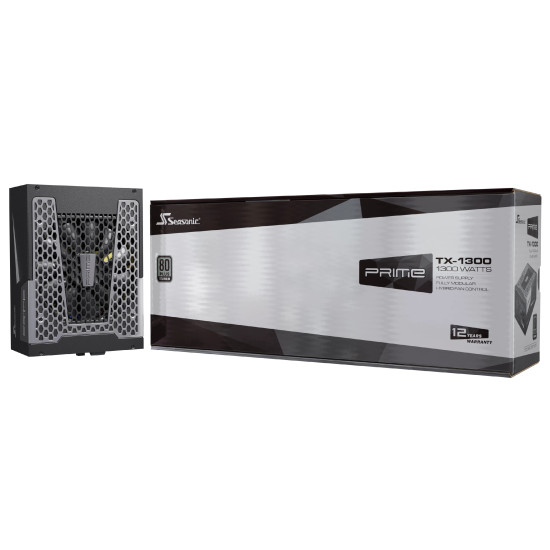 Захранване Seasonic PSU ATX 3.0 1300W Titanium PCIe Gen 5 - PRIME TX-1300 - SSR-1300TR2