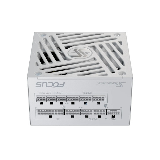 Захранване Seasonic PSU ATX 3.1 1000W Gold, Full Modular, PCIe 5.1 - FOCUS-GX-1000-V4-WHITE