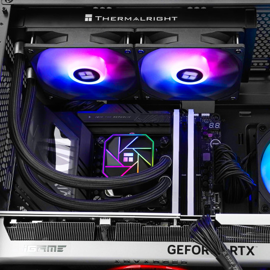 Водно охлаждане Thermalright Water Cooling Aqua Elite 240 Black A-RGB V3 - LGA1851/LGA1700/AM5