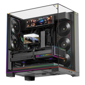 Водно охлаждане Thermalright Water Cooling Levita Vision 360 UB ARGB Black - 6.67 inch Curve AMOLED Display