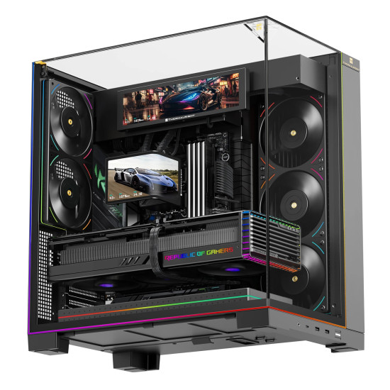 Водно охлаждане Thermalright Water Cooling Levita Vision 360 UB ARGB Black - 6.67 inch Curve AMOLED Display