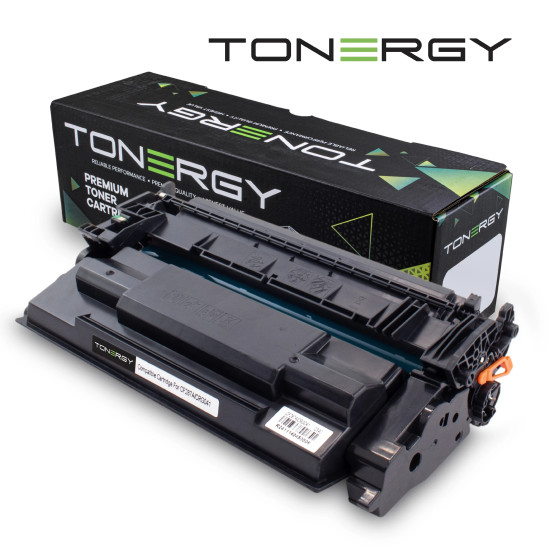 Tonergy съвместима Тонер Касета Compatible Toner Cartridge HP 87A CF287A CANON CRG-041 Black, Standard Capacity 9k