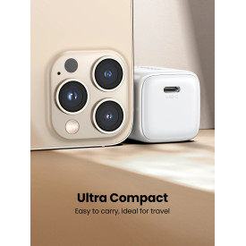 Зарядно Ugreen Charger Wall GaN 30W CD319 White - 15326