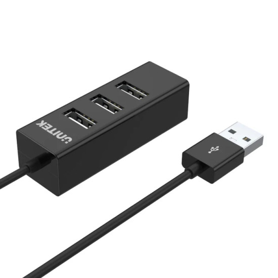 USB хъб Unitek 2.0 HUB 4 port - Y-2140