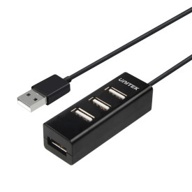 USB хъб Unitek 2.0 HUB 4 port - Y-2140