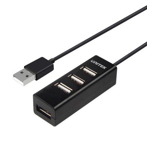 USB хъб Unitek 2.0 HUB 4 port - Y-2140