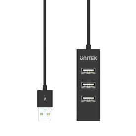 USB хъб Unitek 2.0 HUB 4 port - Y-2140