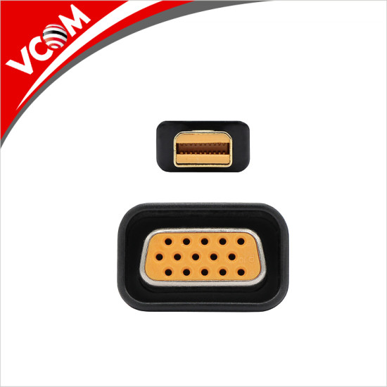 Адаптер VCom Mini DP M / VGA F Gold plated - CA335