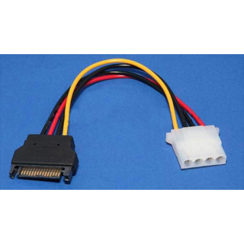 Адаптер VCom SATA Power M / Molex 4pin - CE359-0.15m