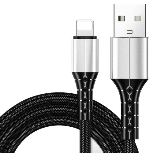 USB кабел VCom iPhone Lighting/USB data 2A 1m - CU287L