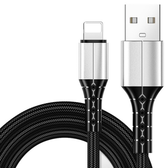 USB кабел VCom iPhone Lighting/USB data 2A 1m - CU287L
