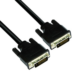 DVI кабел VCom DVI 24+1 Dual Link M / M - CG441-3m