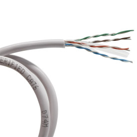 Мрежови кабел VCom UTP cable 4Pair Cat6 23AWG 305m - NC614-305