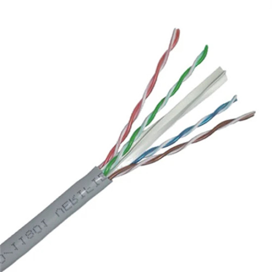 Мрежови кабел VCom UTP cable 4Pair Cat6 23AWG 305m - NC614-305