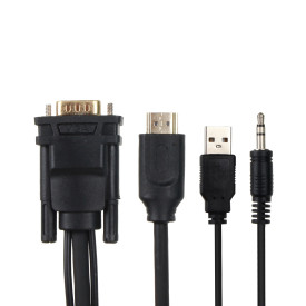 Кабел VCom VGA M / HDMI M - CG493A-1.8m