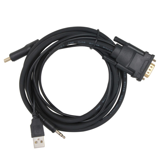 Кабел VCom VGA M / HDMI M - CG493A-1.8m