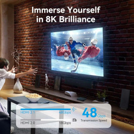 Адаптер Vention HDMI M / HDMI F - AIVH0