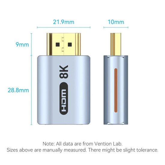 Адаптер Vention HDMI M / HDMI F - AIVH0