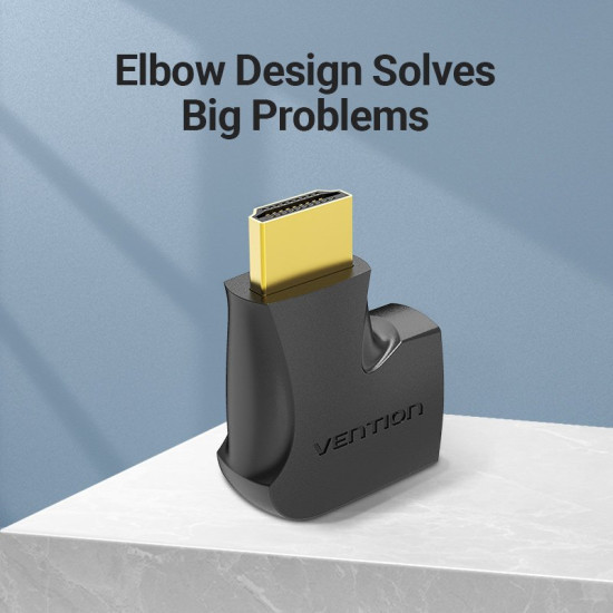 Адаптер Vention HDMI Vertical Flat 270 Degree M/F - AIQB0