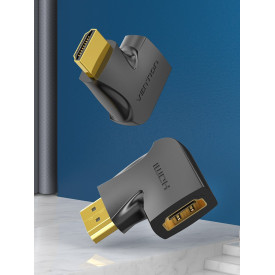 Адаптер Vention HDMI Vertical Flat 270 Degree M/F - AIQB0