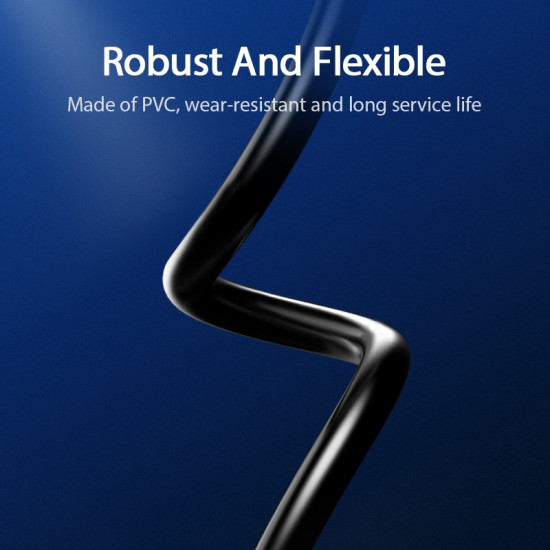 Мрежови кабел Vention LAN UTP Cat.6 Patch Cable - 1M Black - IBEBF