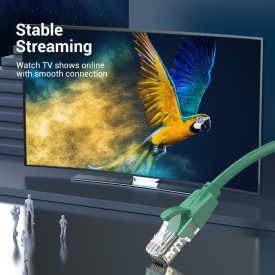 Мрежови кабел Vention LAN UTP Cat.6 Patch Cable - 1M Green - IBEGF