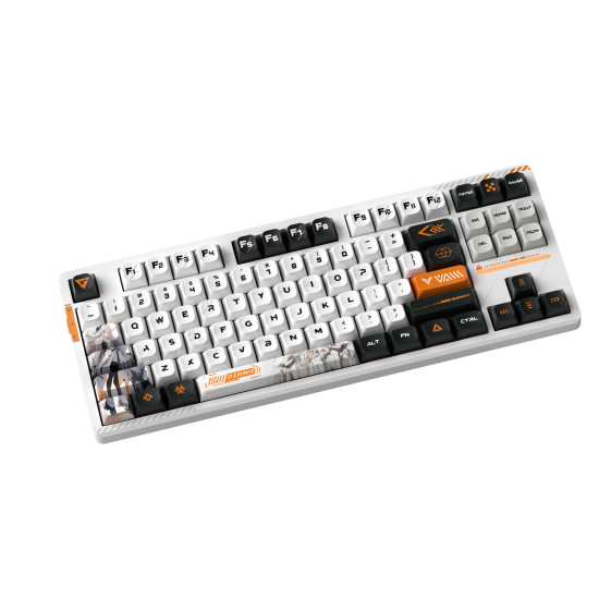Безжична клавиатура VGN Wireless Professional Gaming Mechanical Keyboard - V87 PRO Diana - Aniya Switches, BT5.0, 2.4G