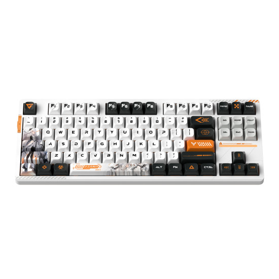 Безжична клавиатура VGN Wireless Professional Gaming Mechanical Keyboard - V87 PRO Diana - Aniya Switches, BT5.0, 2.4G