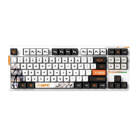 Безжична клавиатура VGN Wireless Professional Gaming Mechanical Keyboard - V87 PRO Diana - Aniya Switches, BT5.0, 2.4G