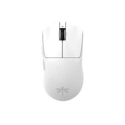 Безжична мишка VGN Wireless Gaming Mouse F1 PRO MAX DRAGONFLY - 1K (4K compatible), Kailh Black Gold Mamba Switches, White