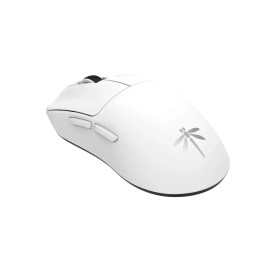 Безжична мишка VGN Wireless Gaming Mouse F1 PRO MAX DRAGONFLY - 1K (4K compatible), Kailh Black Gold Mamba Switches, White